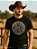 Camiseta Country Preta Texanos Cowboy Manga Curta Algodao - Imagem 5
