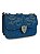 Bolsa Feminina Jeans Pequena Ombro Country Bordada Rodeio - Imagem 1
