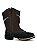 Bota Infantil Masculina Cowboy Couro Bico Redondo Jolimar - Imagem 2