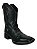 Bota Botina Texana Masculina Bico Quadrado Couro Texas Star - Imagem 5