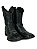 Bota Texana Masculina Country Cano Alto Cowboy Couro Top - Imagem 3