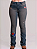 Calça Jeans Feminina Reta Heritage Flaer Bordada Texas Farm - Imagem 1