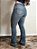 Calça Jeans Feminina Reta Heritage Flaer Bordada Texas Farm - Imagem 4