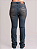 Calça Jeans Feminina Reta Heritage Flaer Bordada Texas Farm - Imagem 3