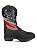 Bota Country Texana Masculina Bico Quadrado Solado Jump Top - Imagem 5