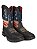Bota Country Texana Masculina Bico Quadrado Solado Jump Top - Imagem 7