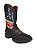Bota Texana Masculina Cano Alto Couro Rodeio Cowboy Agro Tx - Imagem 10