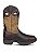Bota Texana Masculina Cano Alto Couro Rodeio Cowboy Agro Tx - Imagem 2