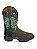 Bota Texana Masculina Cano Alto Couro Rodeio Cowboy Agro Tx - Imagem 5
