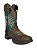 Bota Texana Masculina Cano Alto Couro Rodeio Cowboy Agro Tx - Imagem 6