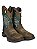 Bota Texana Masculina Cano Alto Couro Rodeio Cowboy Agro Tx - Imagem 7