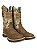 Bota Masculina Country de Rodeio Texana Couro Bico Quadrado - Imagem 3