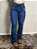 Calça Jeans Feminina Country Bordada Pena Flare Texas Farm - Imagem 1