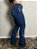 Calça Jeans Feminina Country Bordada Pena Flare Texas Farm - Imagem 4