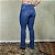 Calça Jeans Feminina Estilo Americana Flare Texana Cós Alto - Imagem 3