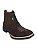 Botina Masculina Cano Curto Texana Couro Bico Quadrado Top - Imagem 12