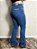 Calça Jeans Country Feminina Bordada Tradicional Texas Farm - Imagem 3