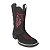 Bota Feminina Texana Bico Quadrado Country Paint Horse - Imagem 1