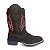 Bota Feminina Texana Bico Quadrado Couro Legítimo Rodeio - Imagem 6
