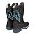 Bota Feminina Texana Bico Quadrado Solado Borracha Rodeio - Imagem 10