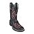 Bota Feminina Texana Bico Quadrado Solado Brilho Rodeio Top - Imagem 10