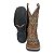 Bota Feminina Texana Country Bico Quadrado Brilho Cavalgada - Imagem 12