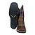 Bota Texana Masculina Cano Alto Couro Preta EUA Marrom Bege - Imagem 2