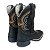 Bota Masculina Texana Couro Legítimo Country Bico Quadrado - Imagem 5
