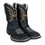 Bota Masculina Texana Couro Legítimo Country Bico Quadrado - Imagem 4