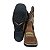 Bota Masculina Texana Couro Legítimo Country Bico Quadrado - Imagem 13