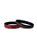 Pulseira Country Texas Farm Silicone Original Preto Vermelho - Imagem 3