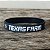 Pulseira Country Texas Farm Silicone Original Preto e Branco - Imagem 1