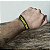 Pulseira Country Texas Farm Silicone Original Preto Amarelo - Imagem 3