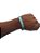 Pulseira Country Texas Farm Silicone Original Azul Claro - Imagem 4
