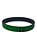 Pulseira Country Texas Farm Silicone Original Preto e Verde - Imagem 1