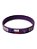 Pulseira Country Texas Farm Silicone Original Roxa e Branco - Imagem 2