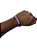 Pulseira Country Texas Farm Silicone Original Roxa e Branco - Imagem 4