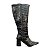 Bota Feminina Cano Longo Branca Montaria Country Bico Fino - Imagem 7