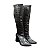 Bota Feminina Cano Longo Branca Montaria Country Bico Fino - Imagem 8