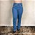 Calça Jeans Flare Feminina Country Bordada Rodeio Cós Alto - Imagem 1