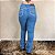 Calça Jeans Flare Feminina Country Bordada Rodeio Cós Alto - Imagem 2