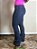 Calça Jeans Country Feminina Bordada Flare Barra Larga Agro - Imagem 2