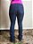 Calça Jeans Country Feminina Bordada Flare Barra Larga Agro - Imagem 3