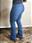 Calça Jeans Country Feminina Bordada Flare Barra Larga Agro - Imagem 10