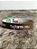 Pulseira Country Texas Farm Silicone Bandeira Bege Marrom - Imagem 3