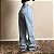 Calça Jeans Feminina Wide Leg Perna Barra Larga Cold Lisa - Imagem 2