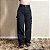 Calça Jeans Feminina Preta Cargo Eclipse Bolsos Laterais - Imagem 1