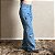 Calça Jeans Feminina Cargo Bolsos Frontais Pandora Wide Leg - Imagem 3