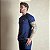 Camiseta Masculina Country Azul Manga Curta Paint Horse - Imagem 3