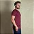 Camiseta Masculina Country Vinho Manga Curta Paint Horse - Imagem 4